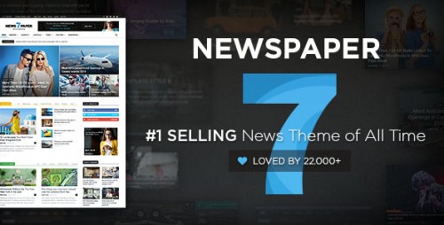 Nulled Newspaper v7.4 - WordPress News Theme photo