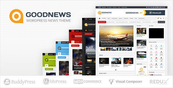 Goodnews v5.8.5.1 - Responsive WordPress News Magazine