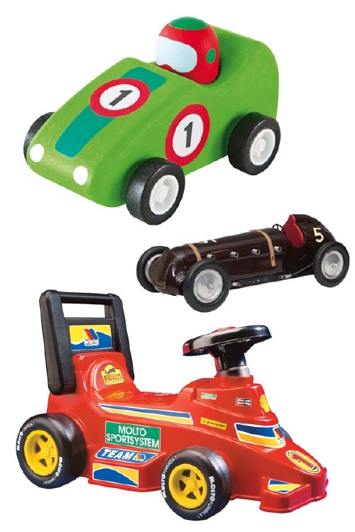 Детские игрушки: гоночный автомобиль (подборка)