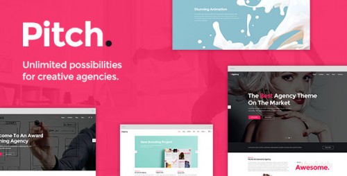 Nulled Pitch v1.6 - A Theme for Freelancers and Agencies program