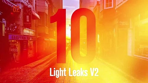10 Light Leaks V2 - Motion Graphic