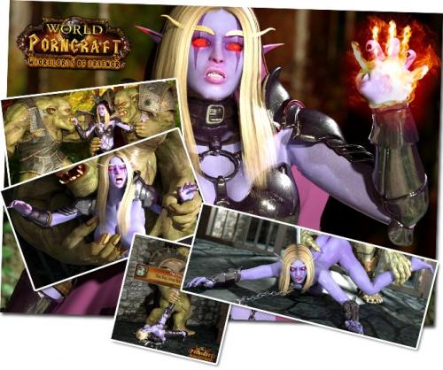 World of Porncraft whorelords of draenor from Zeleyka version 2.0.3a COMIC