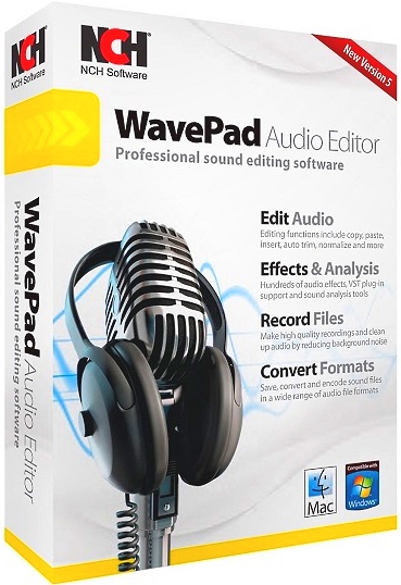 NCH WavePad Masters Edition 7.01 + Portable