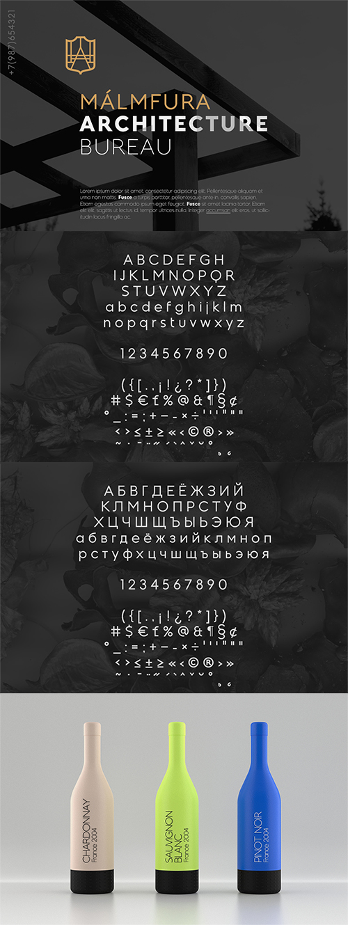 CM - Kontora typeface