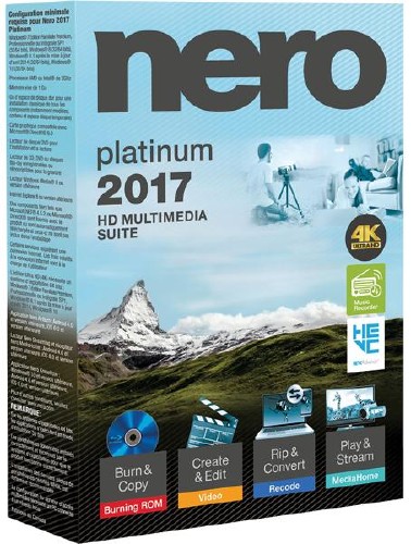 Nero 2017 Platinum 18.0.00300 RePack by KpoJIuK + Content Pack