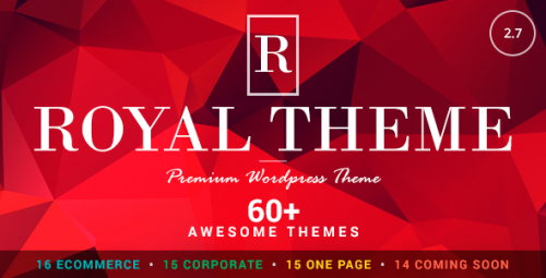 Nulled Royal v2.9 - Multi-Purpose WordPress Theme product graphic