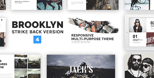 Nulled ThemeForest - Brooklyn v4.2 - Responsive Multi-Purpose WordPress Theme