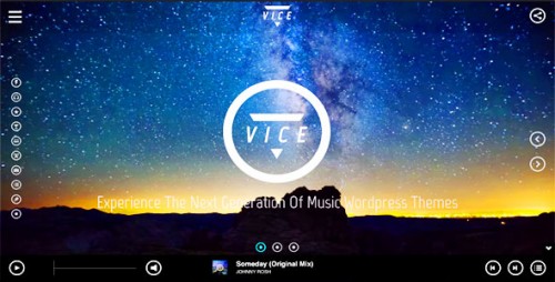 Nulled Vice v1.5.9 - Music Band, Dj and Radio WordPress Theme visual
