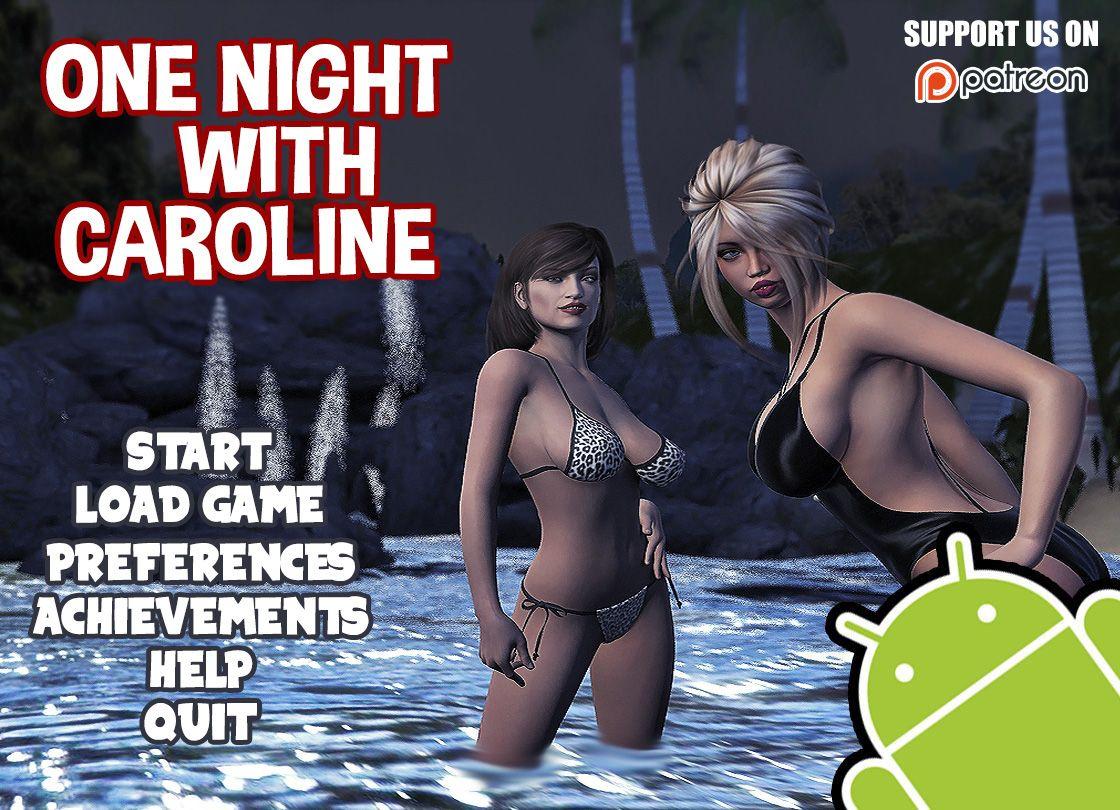 ONE NIGHT WITH CAROLINE NEW ANDROID VERSION 4.0 FROM K84 COMIC