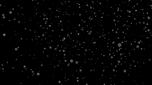 Snow on black background - 3