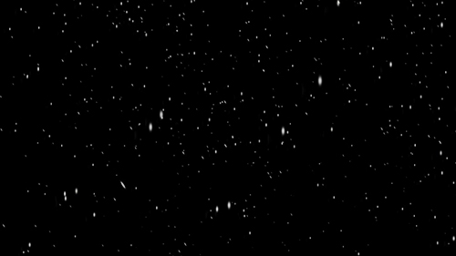 Snow on black background - 5 