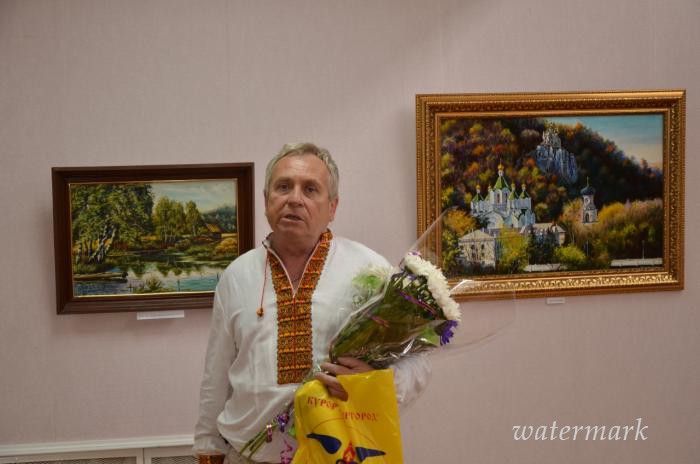 У Миргороді відкрилась виставка художника-аматора з Донеччини