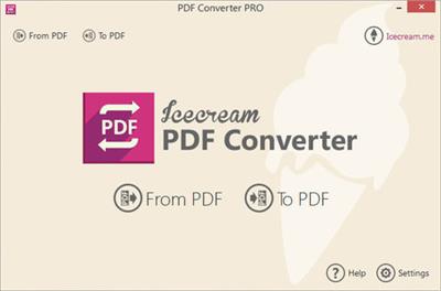 Icecream PDF Converter Pro 2.65 Multilingual 170202