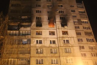 Женщина и четверо детей погибли во время пожара в 11-этажном доме в Одессе