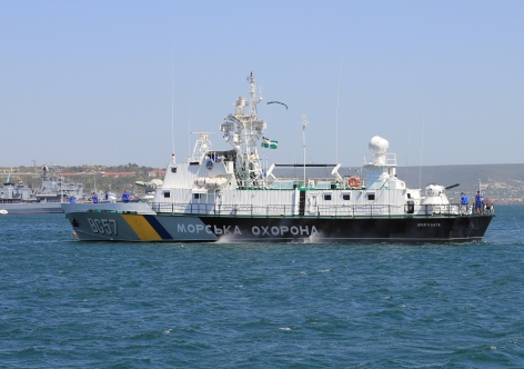 Заходившее в Крым судно с сирийцами на борту задержали украинские пограничники