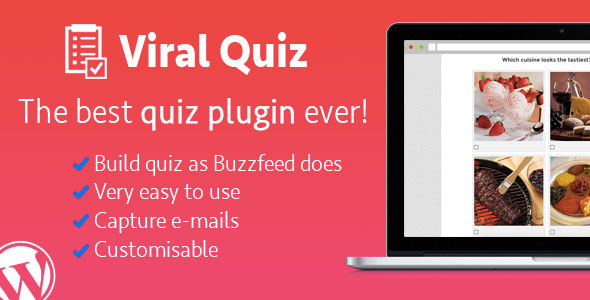 Wordpress Viral Quiz v2.09 - BuzzFeed Quiz Builder