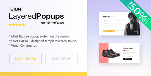 Download Nulled Layered Popups for WordPress v5.94  