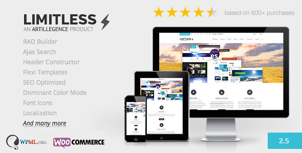 Nulled ThemeForest - Limitless v2.5.7 - Multipurpose Drag n Drop Theme