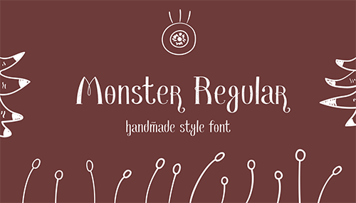 Monster Regular — Font