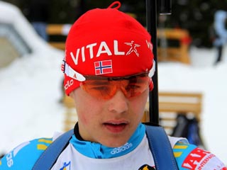 Виталий Труш – победил в спринте на юниорском этапе кубка IBU