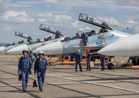 Крым получил три новейших сверхманевренных истребителя