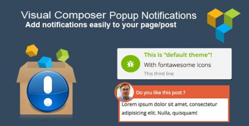 Download Nulled Visual Composer Popup Notifications v1.2.2 - WordPress Plugin  