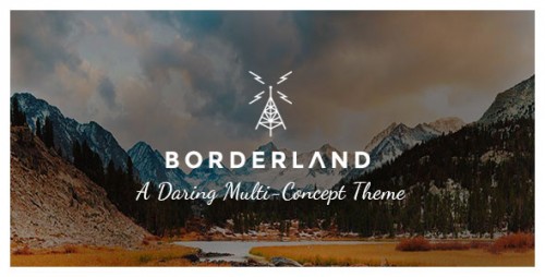 Download Nulled Borderland v1.11 - A Daring Multi-Concept Theme product logo