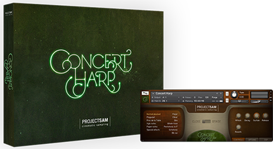 Project Sam Concert Harp v1.3 KONTAKT