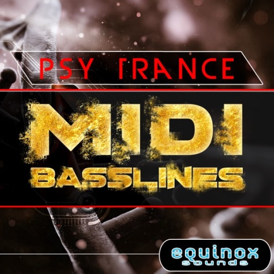 Equinox Sounds Psy Trance MIDI Basslines MiDi