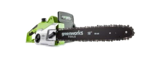 1800W Электрическая цепная пила 40 см GreenWorks GCS1840
