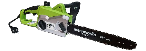 1800W Электрическая цепная пила 40 см GreenWorks GCS1840