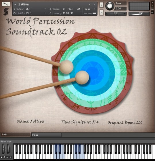 Samplephonics World Percussion Soundtrack 2 KONTAKT