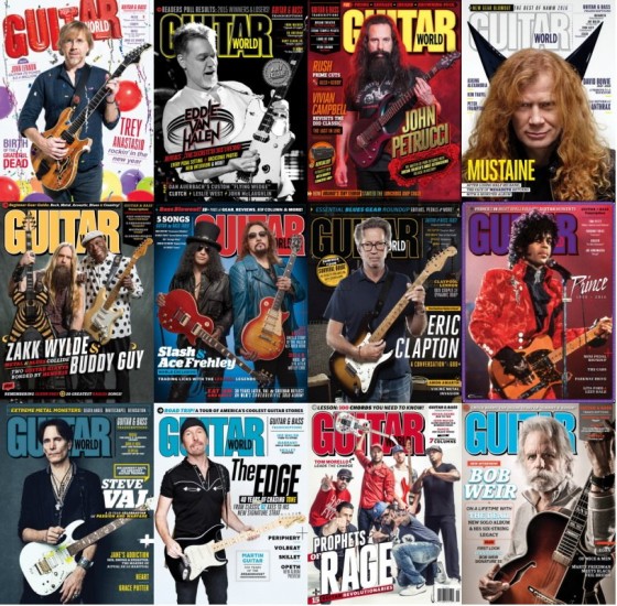Guitar World - 2016 Full Year Issues Collection